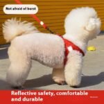 Dog Walking Dog Rope Leash Vest Style - Image 2