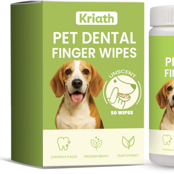 Kriath Pet Dental Finger Wipes