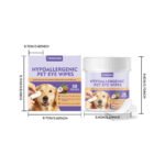 Hypoallergenic Pet Eye Wipes - Image 6