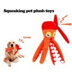 Pet Plush Toy Octopus Plush Dog Toy Squeaky Dog TOYS Pet Puppy TOY For Cleaning Teeth Chew Toy Pet Supplies - Image 6