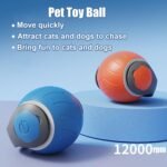 Speedy Tail Cat Toy,Interactive Cat Toy For Indoor Cats,Cat Ball Toy,Interactive Cat Toy Ball,Two Speed Adjustment,USB Rechargeable - Image 3