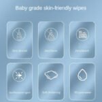 Dog Cat Pet Wet Wipes For Paws And Butt, EarsEyes  Plant-based Pet Wipes, Unscented DogWipes, Cleaning Deodorizing, Paw Wipes ForDogs Cats Pets - Image 2